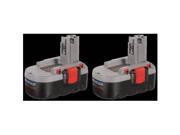 Bosch BAT181 2PK 18 Volt HDOP Battery 2 Pack 2.4 Amp Hour
