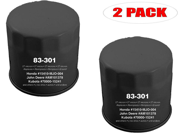 Oregon 83 301 2 Pack Oil Filter Replace Honda 15400 679 023 15400 POH 305