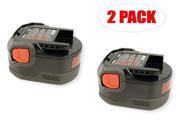 Ridgid Replacement 12V 1.25Ah NiCd Battery 2 PACK 130252002 2PK