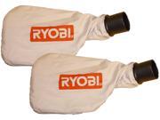 Ryobi RLS1351 5 in. Flooring Saw Replacement Dust Bag 2 Pack 089230100117