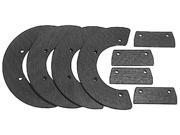 Oregon 73 006 Snow Thrower 8 Piece Paddle Set Replaces Honda 72521 730 003