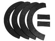 Oregon 73 001 Snow Thrower 6 Piece Paddle Set Replace Snapper 6 0631