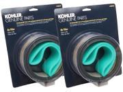 Kohler 2 Pack 47 883 01 S1 Engine Air Filter W Pre Cleaner Kit For KT17 KT19