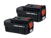 Black and Decker HPB18 Replacement 2 Pack 18V Battery 90553604 2PK
