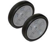 Black and Decker MM550 Lawnmower Replacement 2 Pack Wheel 242404 01 2PK