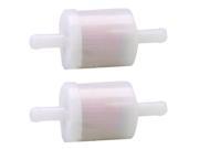 Briggs Stratton 2 Pack 5065K Fuel Filter 60 Micron Replaces 691035