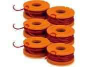 Worx 3 Pack WA0004 10 Foot Trimmer Spool Line 2 Pack for WG150s WA0004 3PK