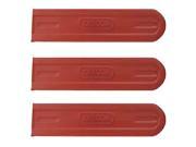 Oregon 3 Pack 20 Inch Chain Saw Bar Protective Cover 28933 3PK
