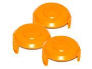 Worx 3 Pack 50006531 Cordless Trimmer WA6531 Spool Cap Cover 50006531 3PK
