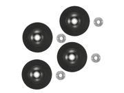 Bosch 4 Pack 5 Rubber Backing Pad w Lock Nut Part MG0500 4PK