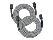 Homelite Pressure Washer 2 Pack Replacement 25ft 300 PSI Hose 308835006 2PK
