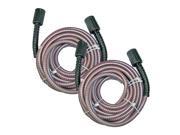 Homelite Pressure Washer 2 Pack 25ft Flex Poly M2 Hose 308835066 2PK