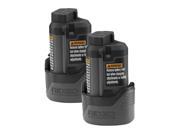 Ridgid R82009 Drill 2 Pack 130188001 12V Lithium Ion Battery 130446011 2PK