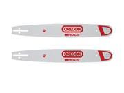 Oregon 2 Pack 160SLGK095 Pro Lite 16 Chain Saw Bar 160SLGK095 2PK