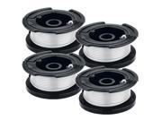 Black and Decker LST220 LST136 Trimmer Replacement 4 Pack Spool 90564281 4PK