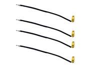 Black Decker MM675 MM875 Mower 4 Pack Replacement Wire Lead 242869 00 4PK