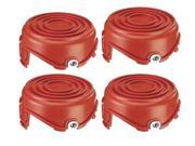 Black Decker GH710 4 Pack Spool Cover W Eyelets and Lever 90563054 4PK