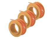 Poulan P4500 Gas Trimmer 3 Pack Replacement Shaped Line Spool 952711631 3PK