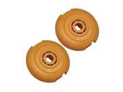 Poulan P4500 Gas Trimmer 2 Pack Replacement Yellow Spool Housing 537419302 2PK