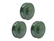 Oregon Trimmer 3 Pack 2 Line Trimmer Head Bump and Feed Spool 55 284 3PK