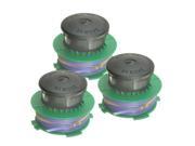 Weed Eater XT300 Trimmer 3 Pack .080 x 25 Shaped Line Spool 952701678 3PK