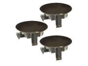 Poulan PP325 Gas Trimmer 3 Pack Replacement Fixed Line Cap 545049501 3PK