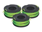Black and Decker 3 Pack DF 080 Dual Line Replacement Spools DF 080 3PK