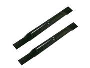 Black and Decker 2 Pack Of Genuine OEM Replacement Mower Blades 90560298 01 2PK