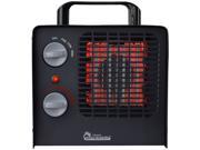 Dr Infrared Heater DR 838 Family RED Ceramic Space Heater with Adjustable Thermostat