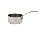 CIA Masters Collection 7 Ply Clad Copper 1 Qt Open Saucepan Stainless Steel