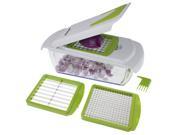 Freshware KT 405 4 in 1 Onion Vegetable Fruit and Cheese Chopper with Storage Lid