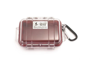 Pelican 1010 Micro Case Red with Clear Lid