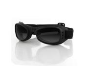 Bobster Road Runner Goggle Black Frame Smoked Lens BRR001