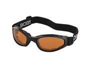 Bobster Crossfire Small Folding Goggles Anti fog Amber Lens