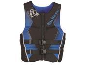 Full Throttle Youth Rapid Dry Flex Life Vest Blue 142500 500 002 15