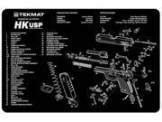 Tekmat Heckler Koch USP Handgun Mat 17 HKUSP