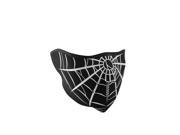 ZANheadgear Neoprene Half Mask Spider Web WNFM055H