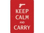 River s Edge 16 Keep Calm and Carry Tin Sign 1599