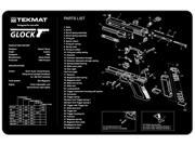 TekMat 11x17 Handgun Pistol Maintenance Cleaning Mat w Glock 17 Imprint