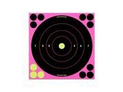 Birchwood Casey Shoot N C Pink 8 Bull s Eye Target 30pk 34828