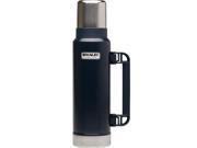 Stanley Classic 1.1 Quart Hammertone Navy Vacuum Bottle 10 01254 036