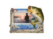 River s Edge 4 X6 Bass Picture Frame 470