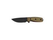 Ontario Knife Co RAT 3 1095 Serrated Knife with Black Sheath 8631