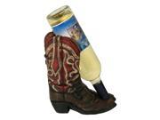 River s Edge Cowboy Boot Wine Bottle Holder 929