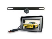 Top Dawg Wireless License Plate Backup WideAngle HD Cam MS435LPWA