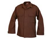 Tru Spec Long Sleeve Tactical Shirt Poly Cotton Ripstop Brown XL Reg 1384006