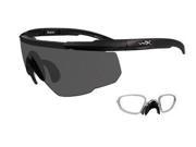 Wiley X Sabre Advanced Sunglasses Pale Yellow Matte Black 300