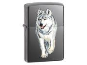 Zippo ZO10107 Lighter Wolf Black Ice These World Famous Lighters Are Made In Usa