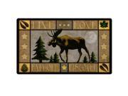 American Expedition Cutting Board Lodge Series Moose CBRD 605