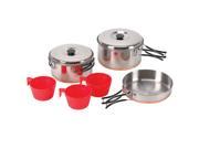 Stansport Stainless Steel 3 Person Cook Set 5 Piece